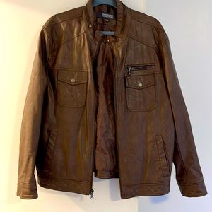 Faux Leather Jacket